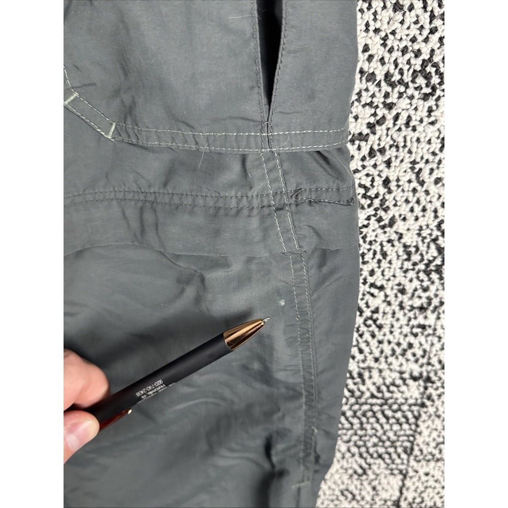 REI Nylon Convertible Pants Mens 30M‎ 30 X 26 SPF Cargo Gray Camp Hike - Picture 2 of 13
